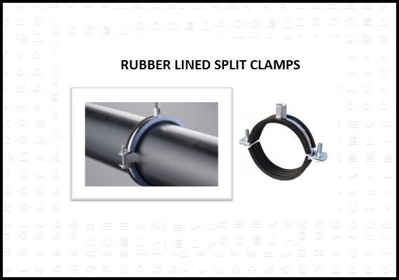 INDOGRIP Rubber Line Split Clamp