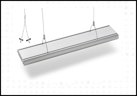 HVAC MEP wire rope suspension