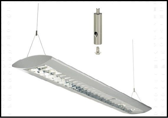 HVAC MEP wire rope suspension