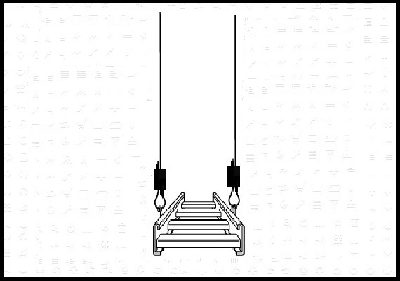 HVAC MEP wire rope suspension